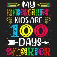 Kindergarten Teacher Gift 100 Days Smarter 100th Day Of School Hat thumb 2