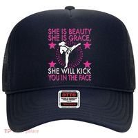 Karate Taekwondo Girl Women Karate Kick Hat thumb 0