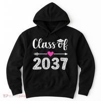 Kindergarten To Graduation Grow With Me Class Of 2037 Gift Hoodie thumb 0