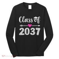 Kindergarten To Graduation Grow With Me Class Of 2037 Gift Long Sleeve Shirt thumb 0