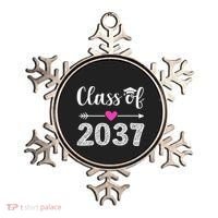 Kindergarten To Graduation Grow With Me Class Of 2037 Gift Ornament thumb 0