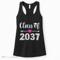 Kindergarten To Graduation Grow With Me Class Of 2037 Gift Women's Tank Top thumb 0