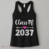 Kindergarten To Graduation Grow With Me Class Of 2037 Gift Women's Tank Top thumb 3