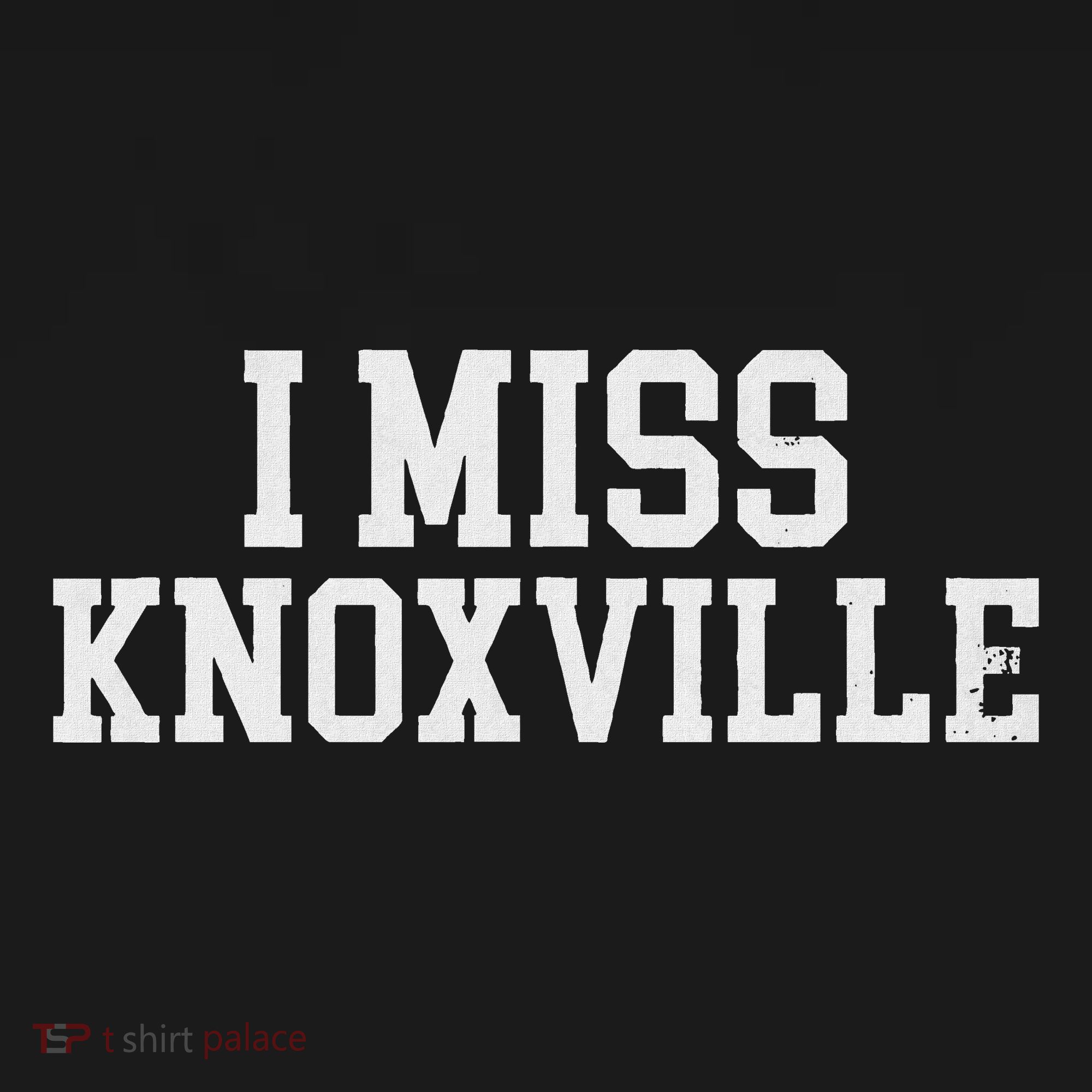 Knoxville Tennessee (I Miss Knoxville) Women's Tank Top