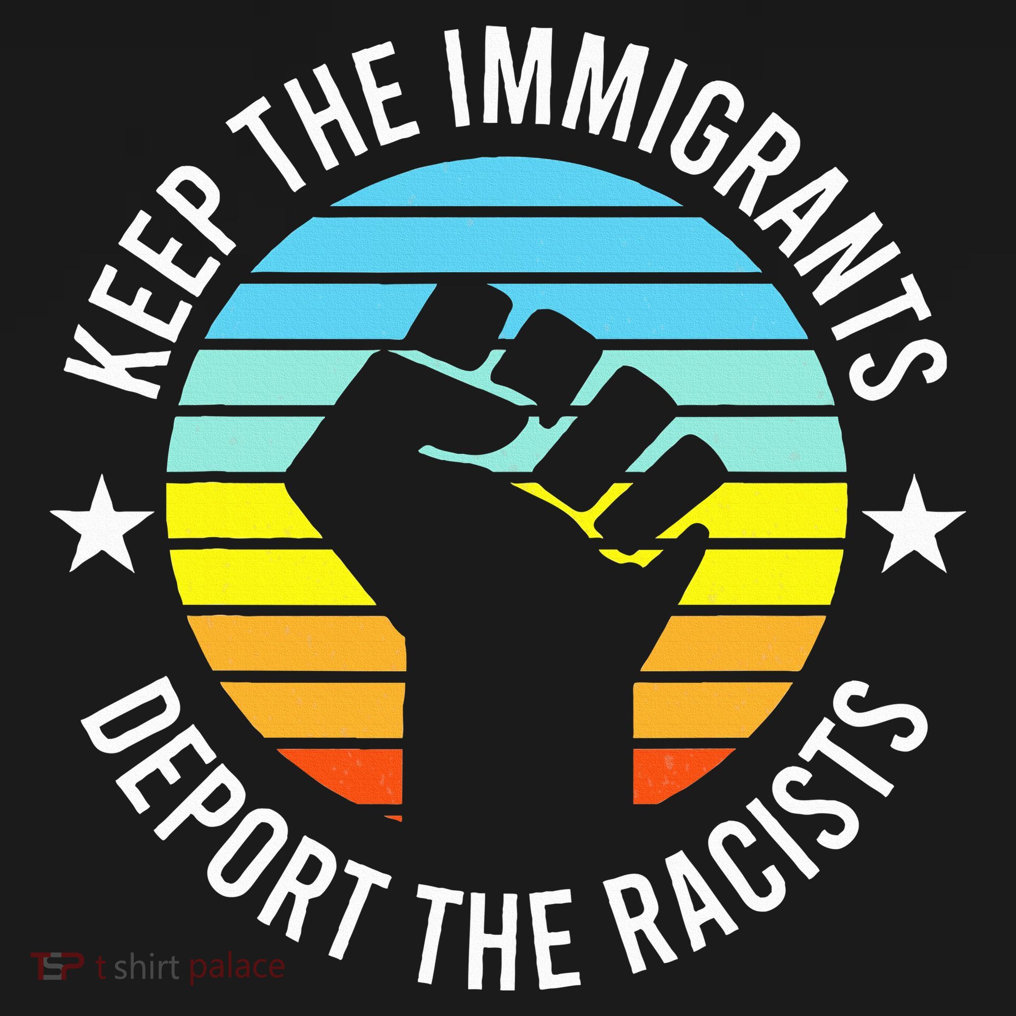 Keep The Immigrants Deport The Racists No Racism Mousepad