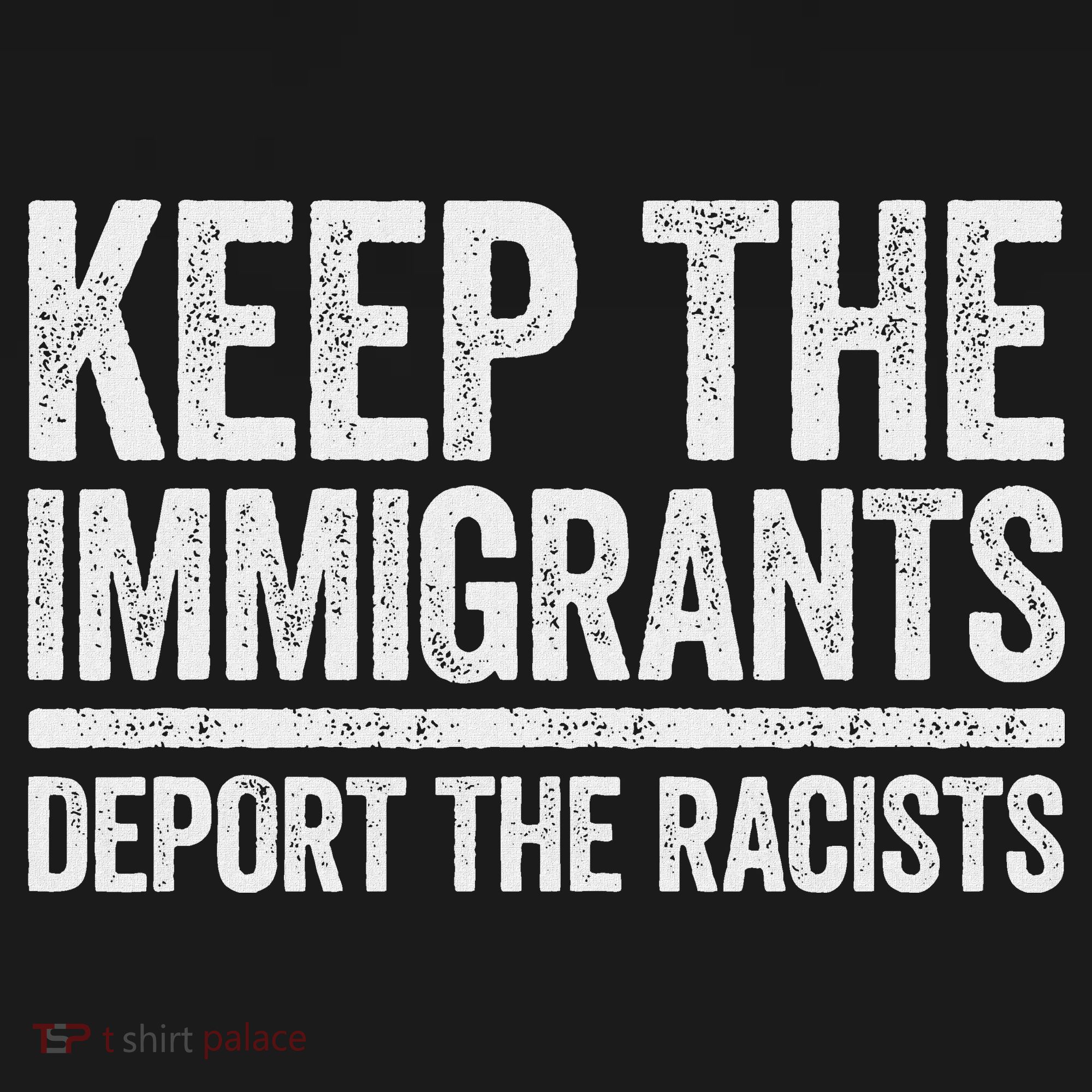 Keep The Immigrants Deport The Racists Pro Immigration Ornament