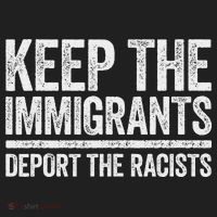 Keep The Immigrants Deport The Racists Pro Immigration Golf Towel thumb 3