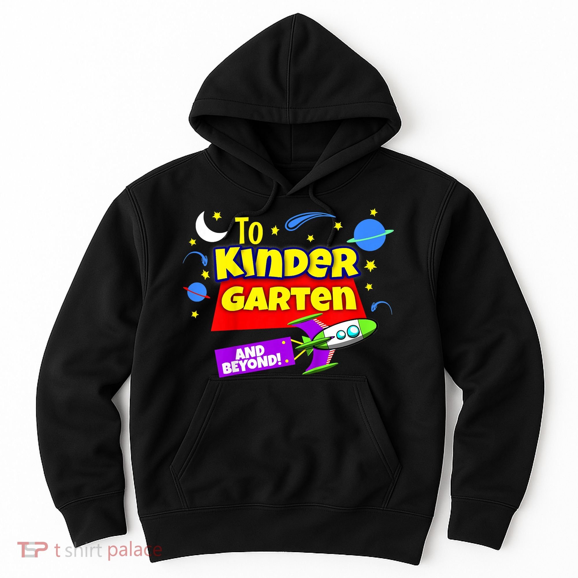 Kids To Infinity And Beyond Back To School Kindergarten Hoodie