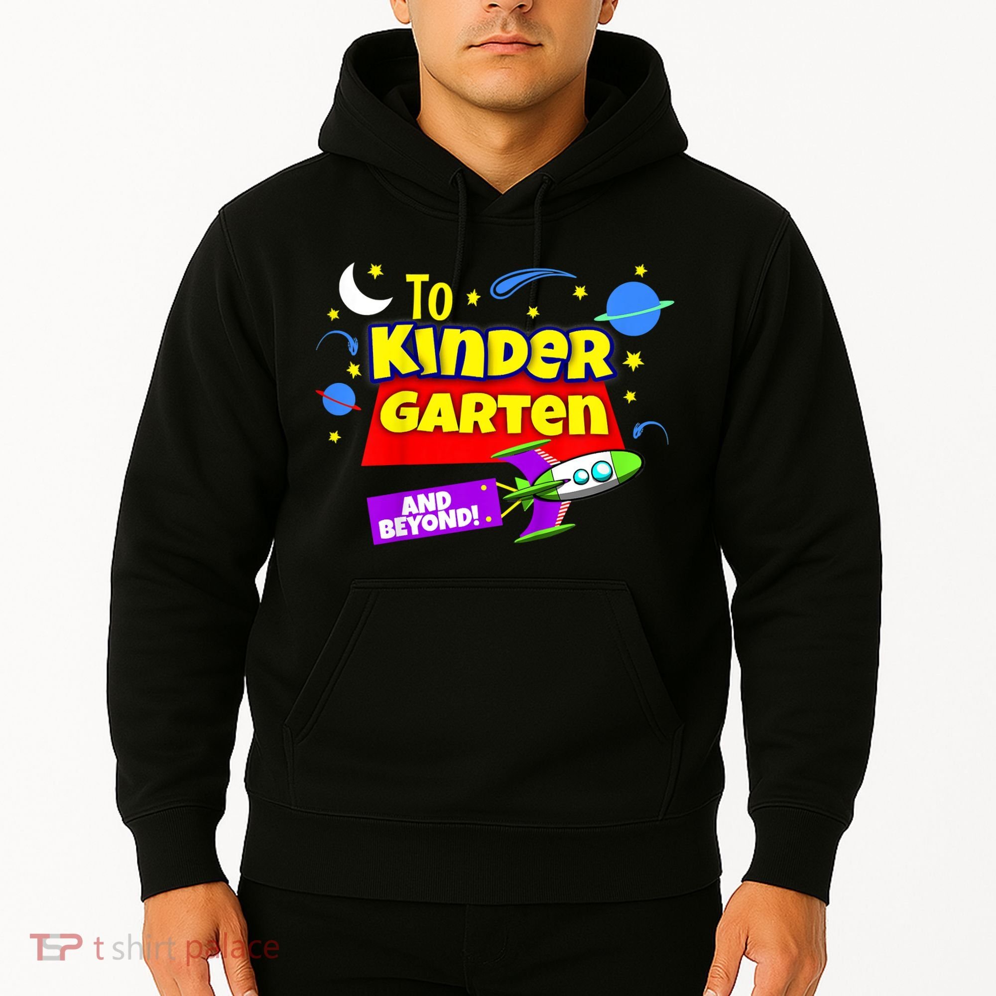 Kids To Infinity And Beyond Back To School Kindergarten Hoodie