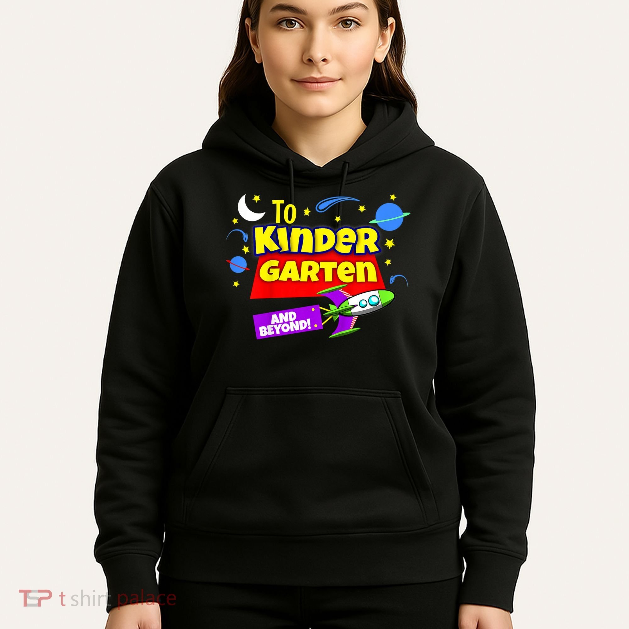Kids To Infinity And Beyond Back To School Kindergarten Hoodie