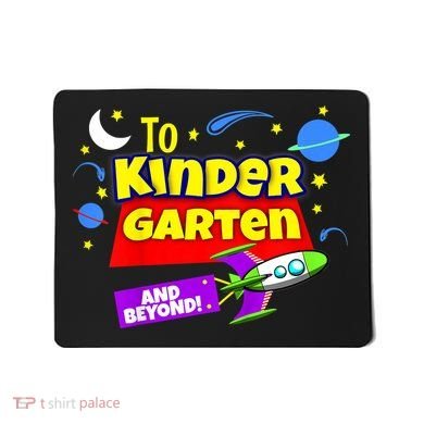 Kids To Infinity And Beyond Back To School Kindergarten Mousepad
