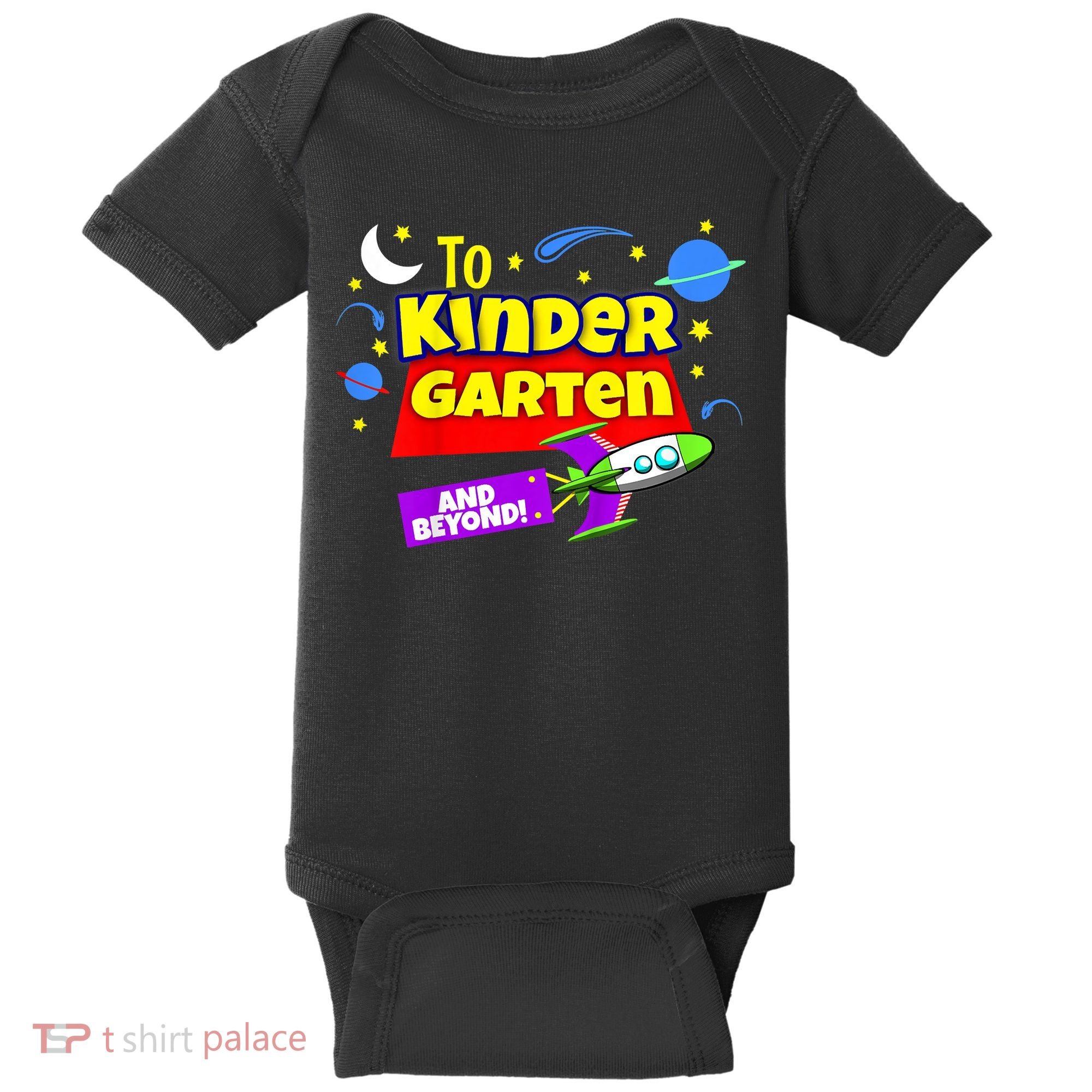 Kids To Infinity And Beyond Back To School Kindergarten Baby Bodysuit