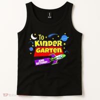Kids To Infinity And Beyond Back To School Kindergarten Tank Top thumb 2