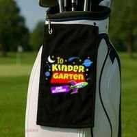 Kids To Infinity And Beyond Back To School Kindergarten Golf Towel thumb 2