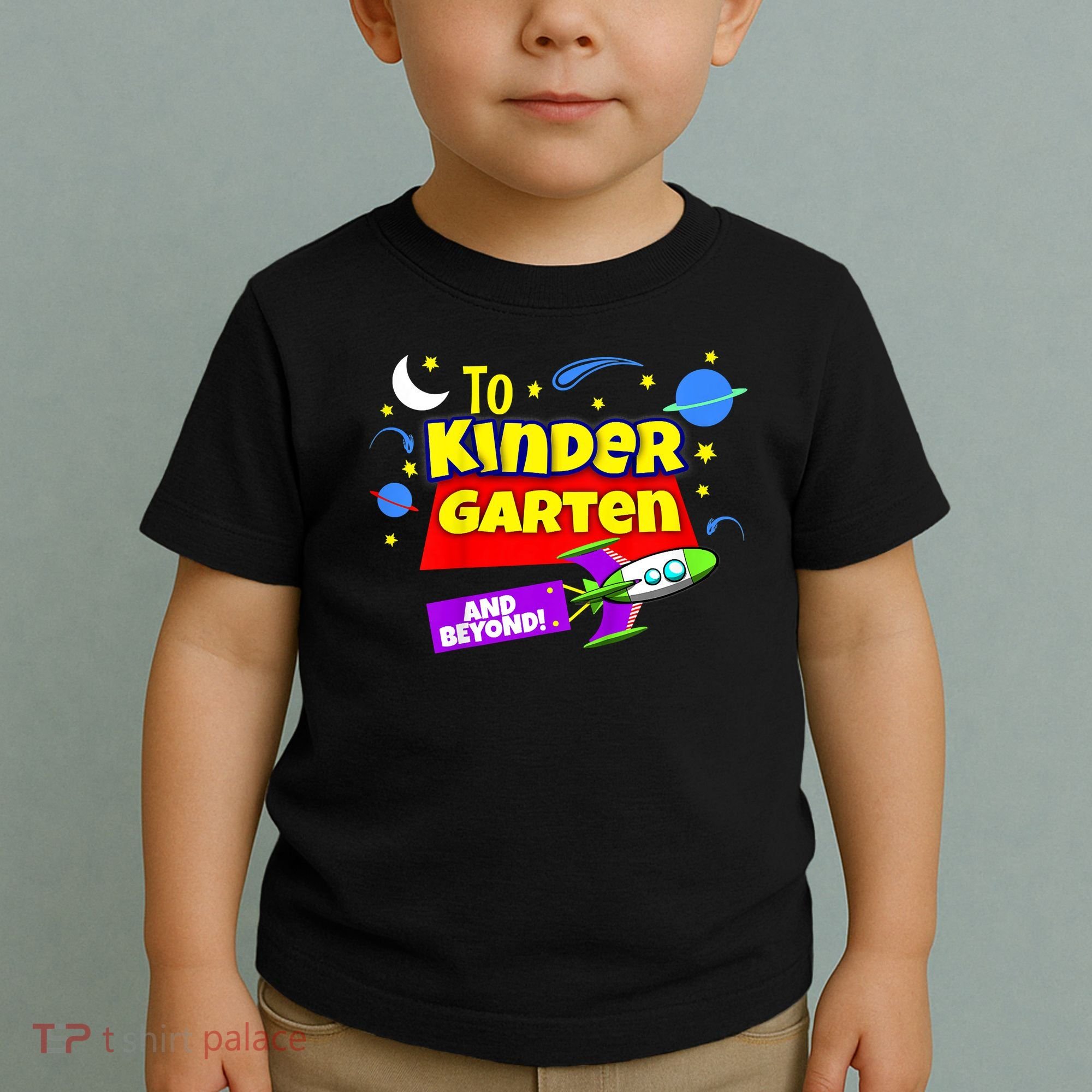 Kids To Infinity And Beyond Back To School Kindergarten Toddler T-Shirt