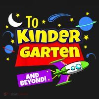 Kids To Infinity And Beyond Back To School Kindergarten Toddler T-Shirt thumb 4