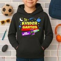 Kids To Infinity And Beyond Back To School Kindergarten Kids Hoodie thumb 2