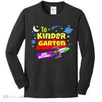 Kids To Infinity And Beyond Back To School Kindergarten Kids Long Sleeve Shirt thumb 0