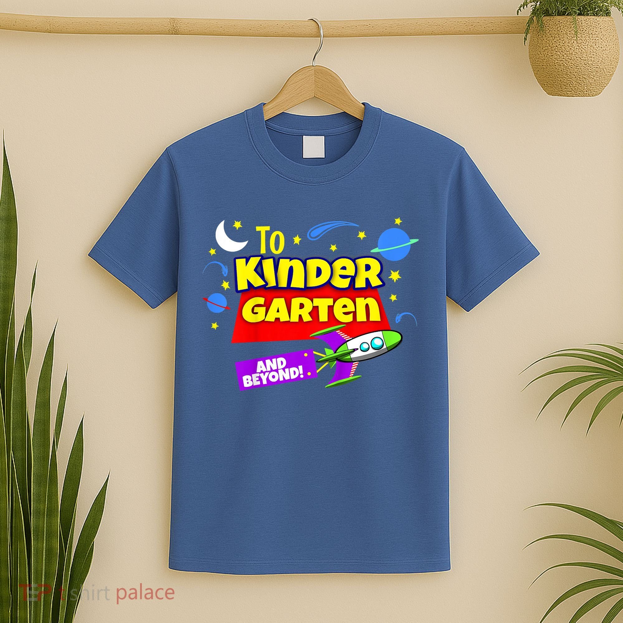 Kids To Infinity And Beyond Back To School Kindergarten T-Shirt