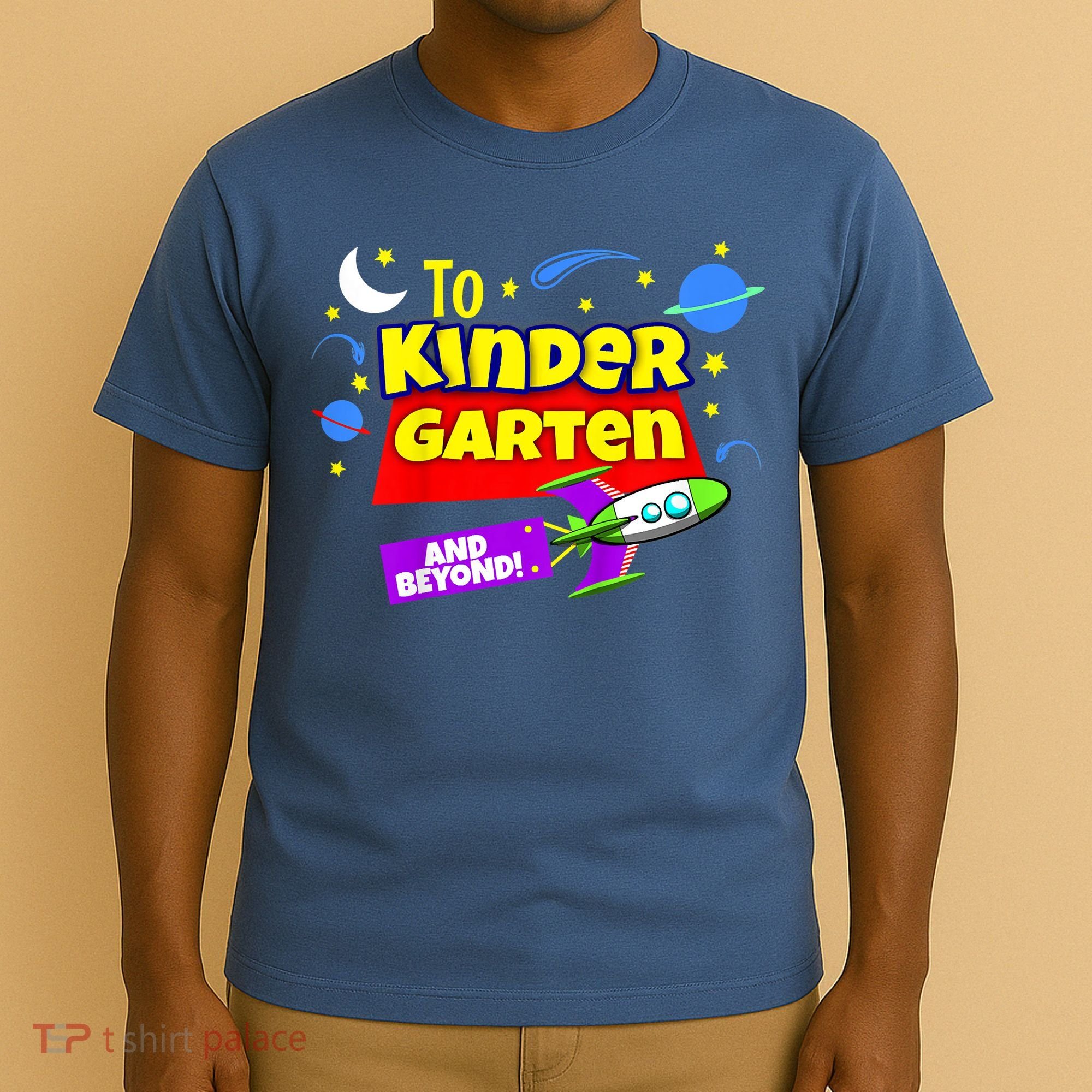 Kids To Infinity And Beyond Back To School Kindergarten T-Shirt