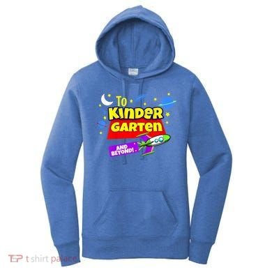 Kids To Infinity And Beyond Back To School Kindergarten Women's Hoodie