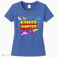 Kids To Infinity And Beyond Back To School Kindergarten Women's T-Shirt thumb 0