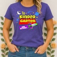Kids To Infinity And Beyond Back To School Kindergarten Women's T-Shirt thumb 2