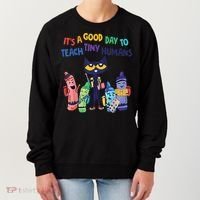 Kindergarten Teacher It's A Good Day To Teach Tiny Humans Funny Gift Women's Sweatshirt thumb 0