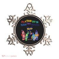 Kindergarten Teacher It's A Good Day To Teach Tiny Humans Funny Gift Ornament thumb 0