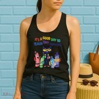 Kindergarten Teacher It's A Good Day To Teach Tiny Humans Funny Gift Women's Tank Top thumb 2