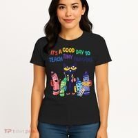 Kindergarten Teacher It's A Good Day To Teach Tiny Humans Funny Gift Women's T-Shirt thumb 4