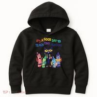 Kindergarten Teacher It's A Good Day To Teach Tiny Humans Funny Gift Kids Hoodie thumb 0