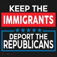 Keep The Immigrants Deport The Republicans Kids Sweatshirt thumb 2