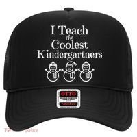 Kindergarten Teacher I Teach Coolest Kindergartners Snowman Hat thumb 0