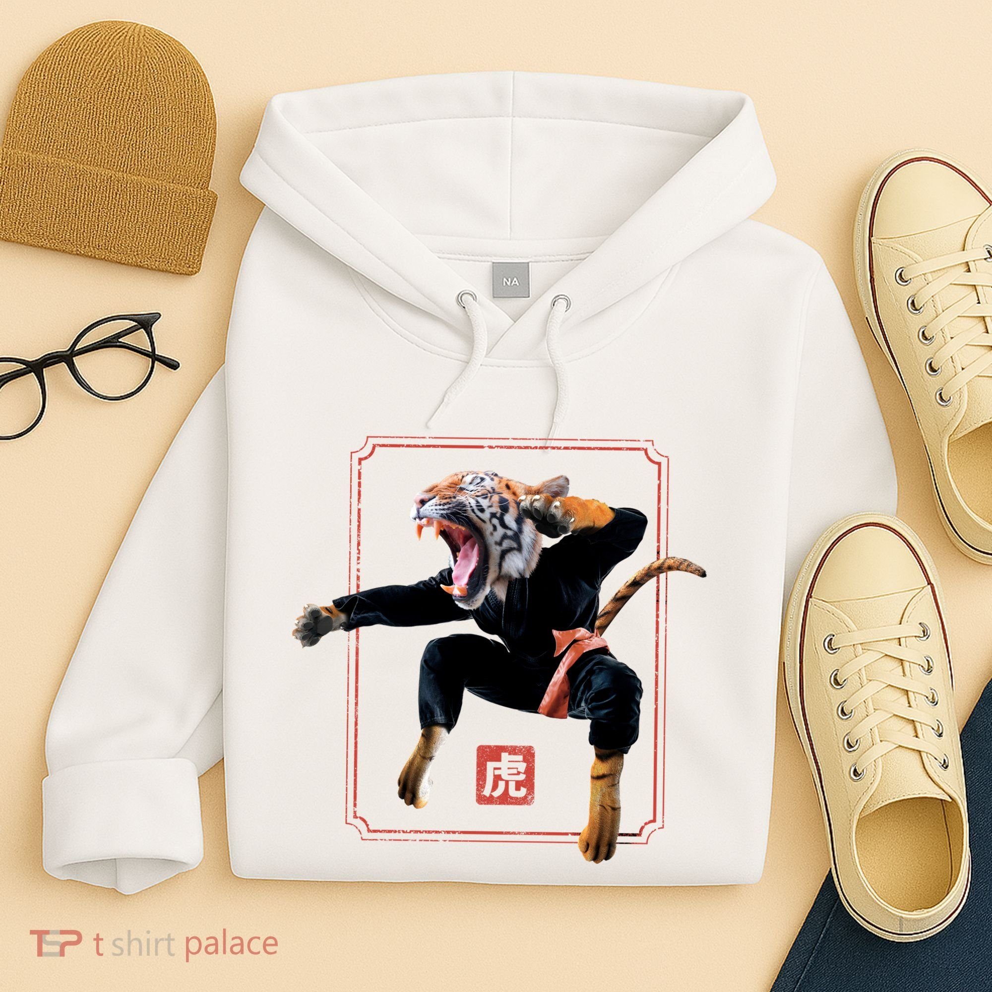 Kungfu Tiger Hoodie