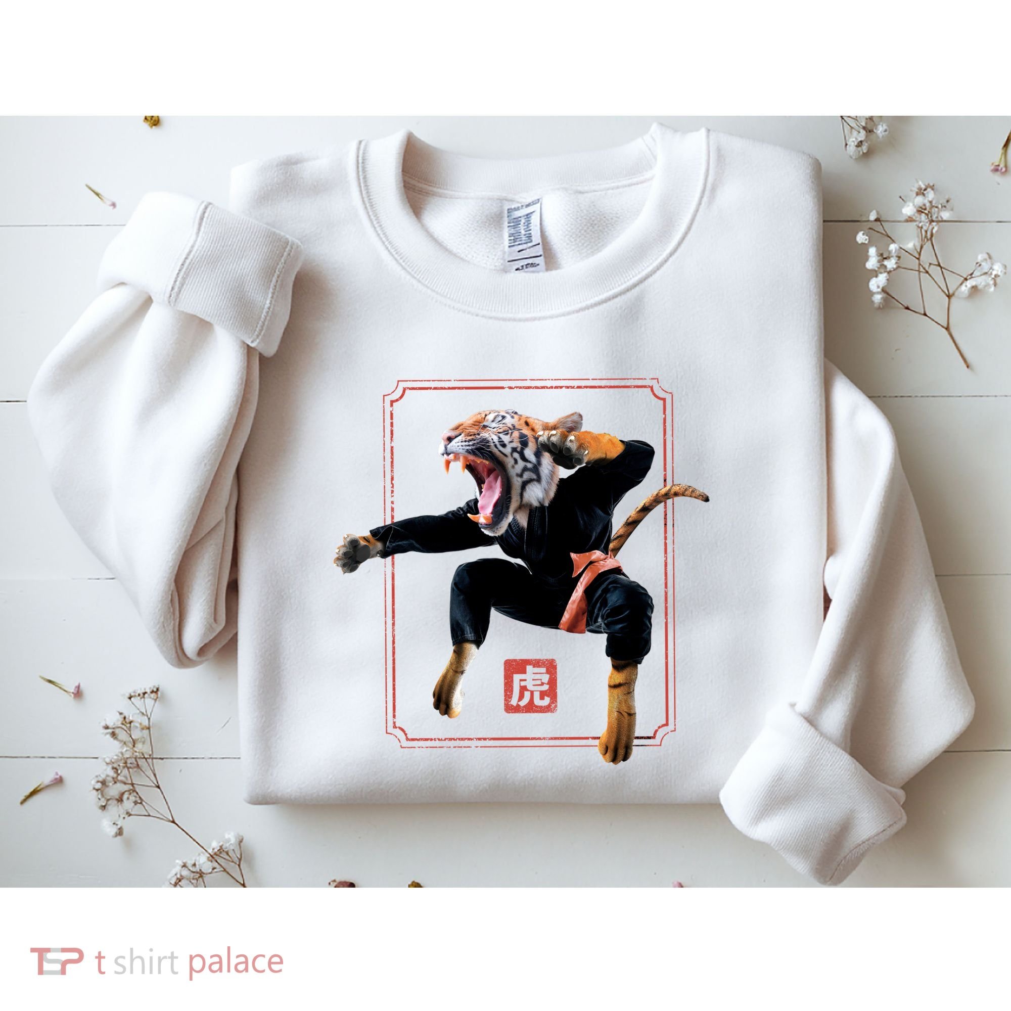 Kungfu Tiger Sweatshirt