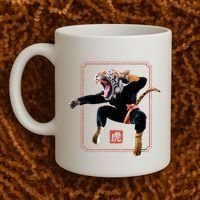 Kungfu Tiger Coffee Mug thumb 2