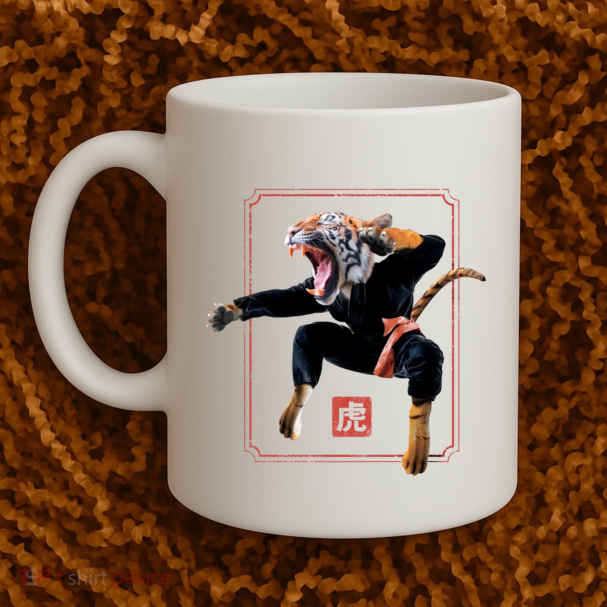 Kungfu Tiger Coffee Mug