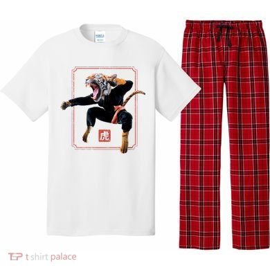 Kungfu Tiger Pajama Set