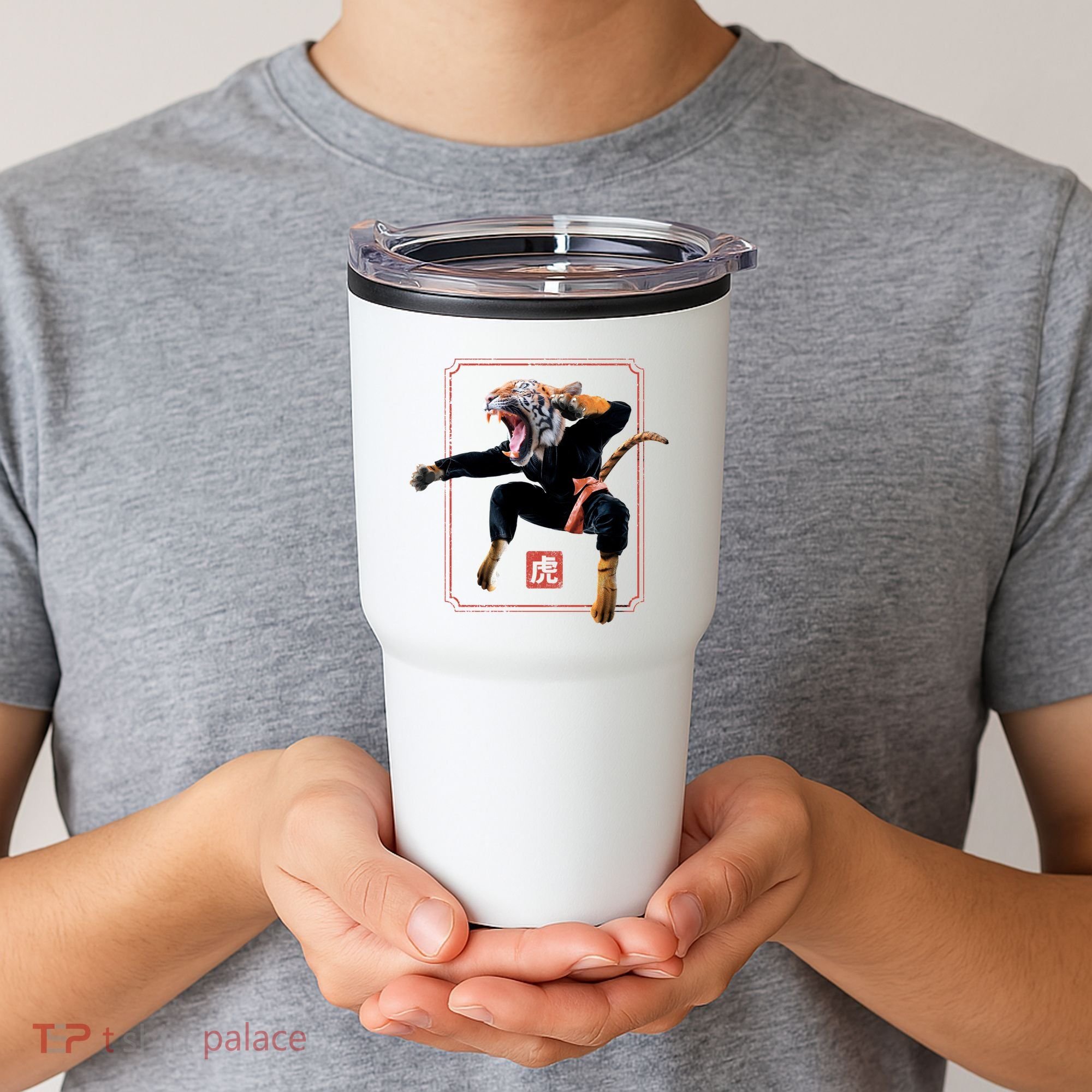 Kungfu Tiger Tumbler
