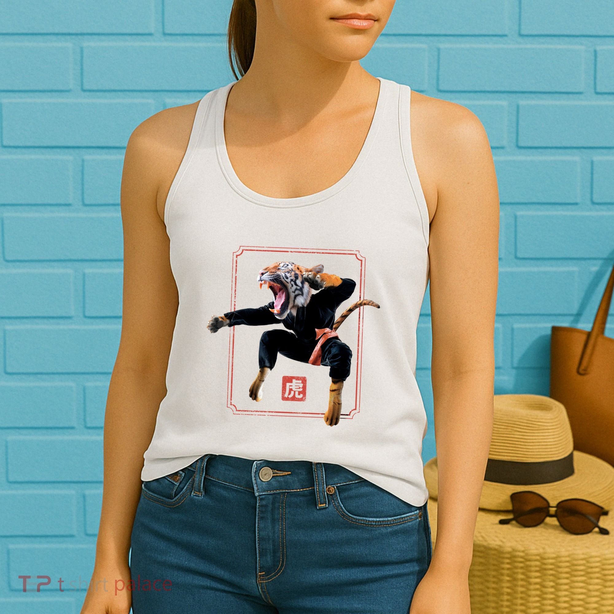 Kungfu Tiger Women's Tank Top