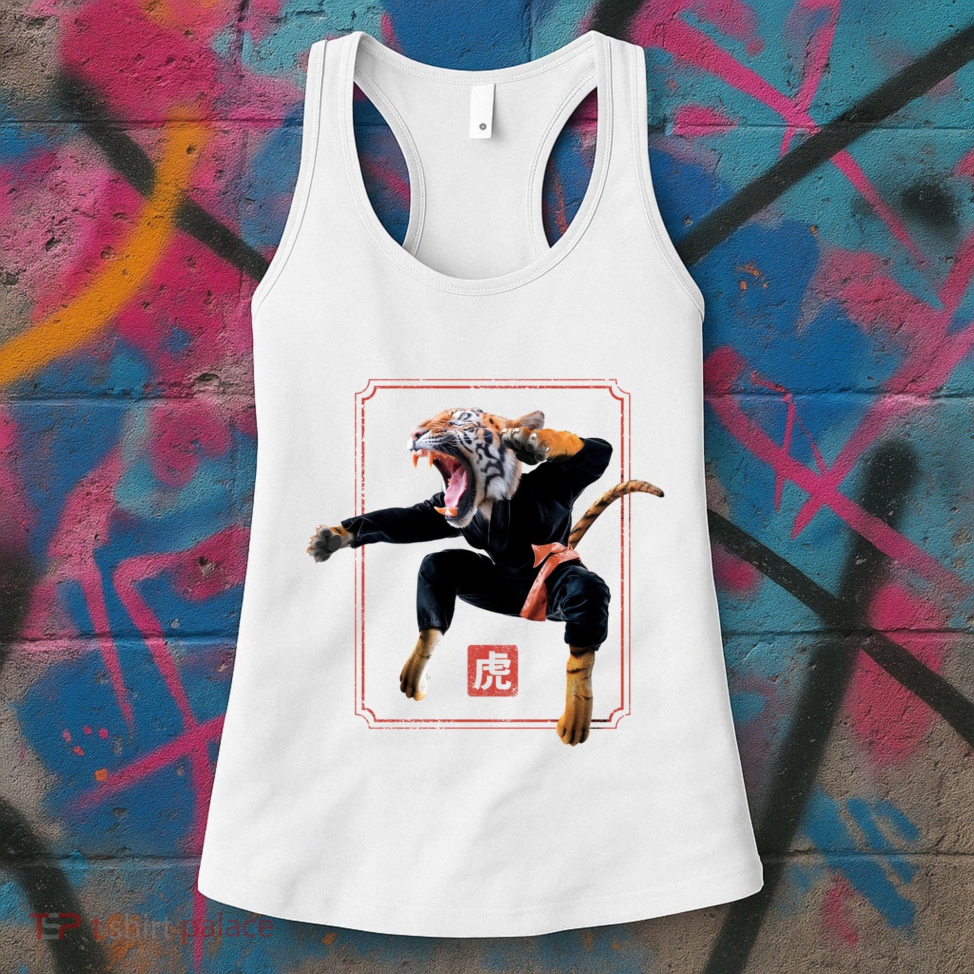 Kungfu Tiger Women's Tank Top