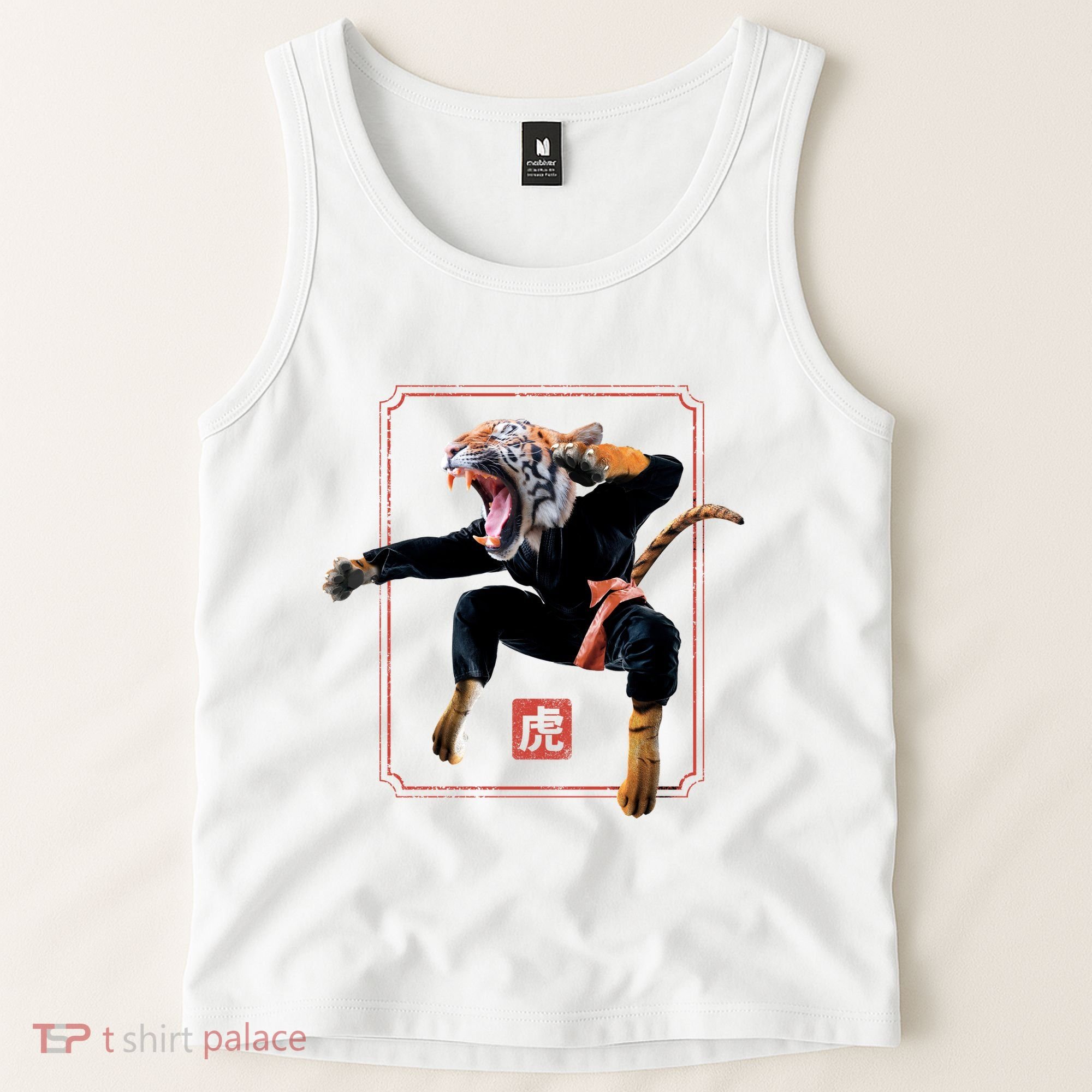 Kungfu Tiger Tank Top