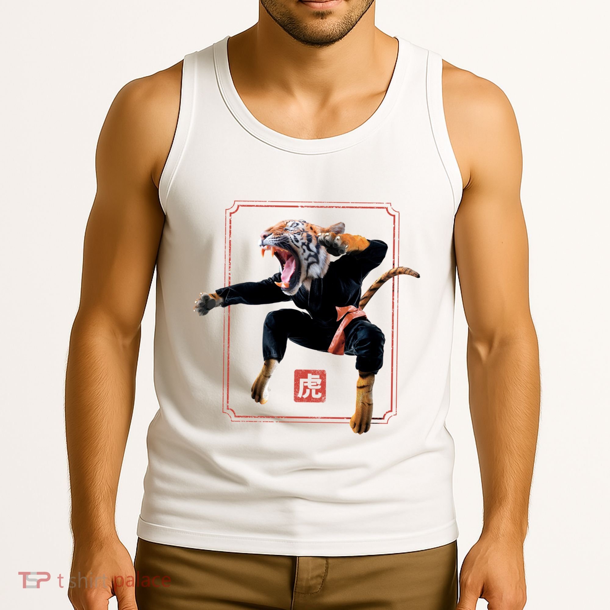 Kungfu Tiger Tank Top