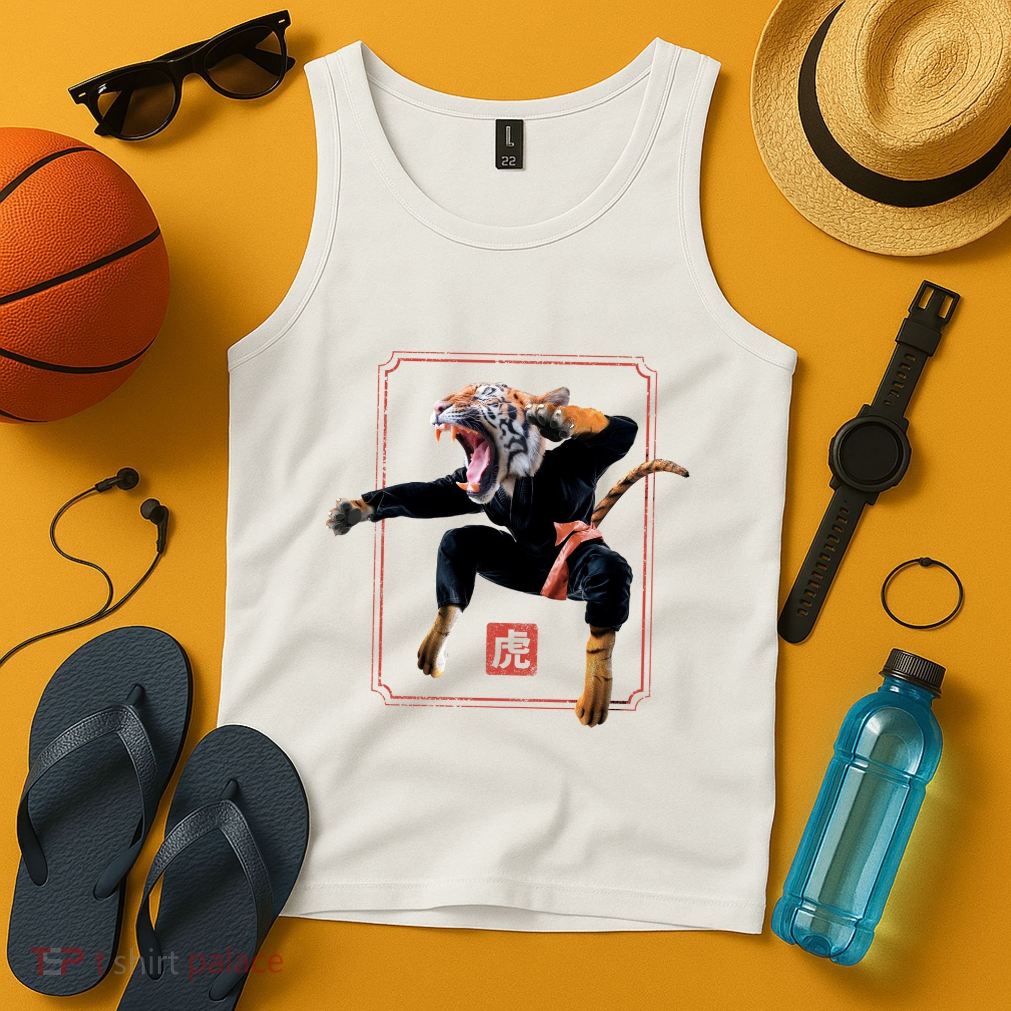 Kungfu Tiger Tank Top