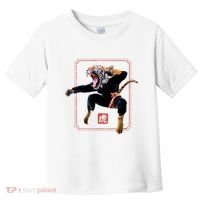 Kungfu Tiger Toddler T-Shirt thumb 0