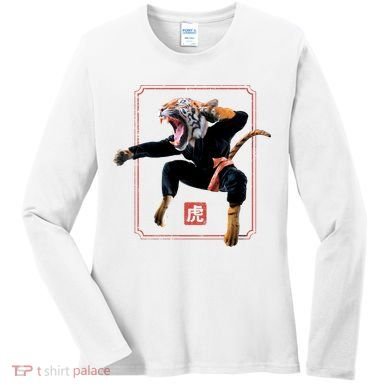 Kungfu Tiger Women's Long Sleeve Shirt