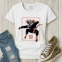 Kungfu Tiger Women's T-Shirt thumb 3