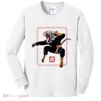 Kungfu Tiger Kids Long Sleeve Shirt thumb 0