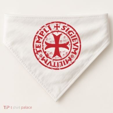 Knights Templar USA-Made Doggie Bandana